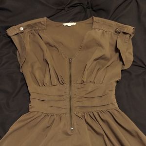 Army green dress
